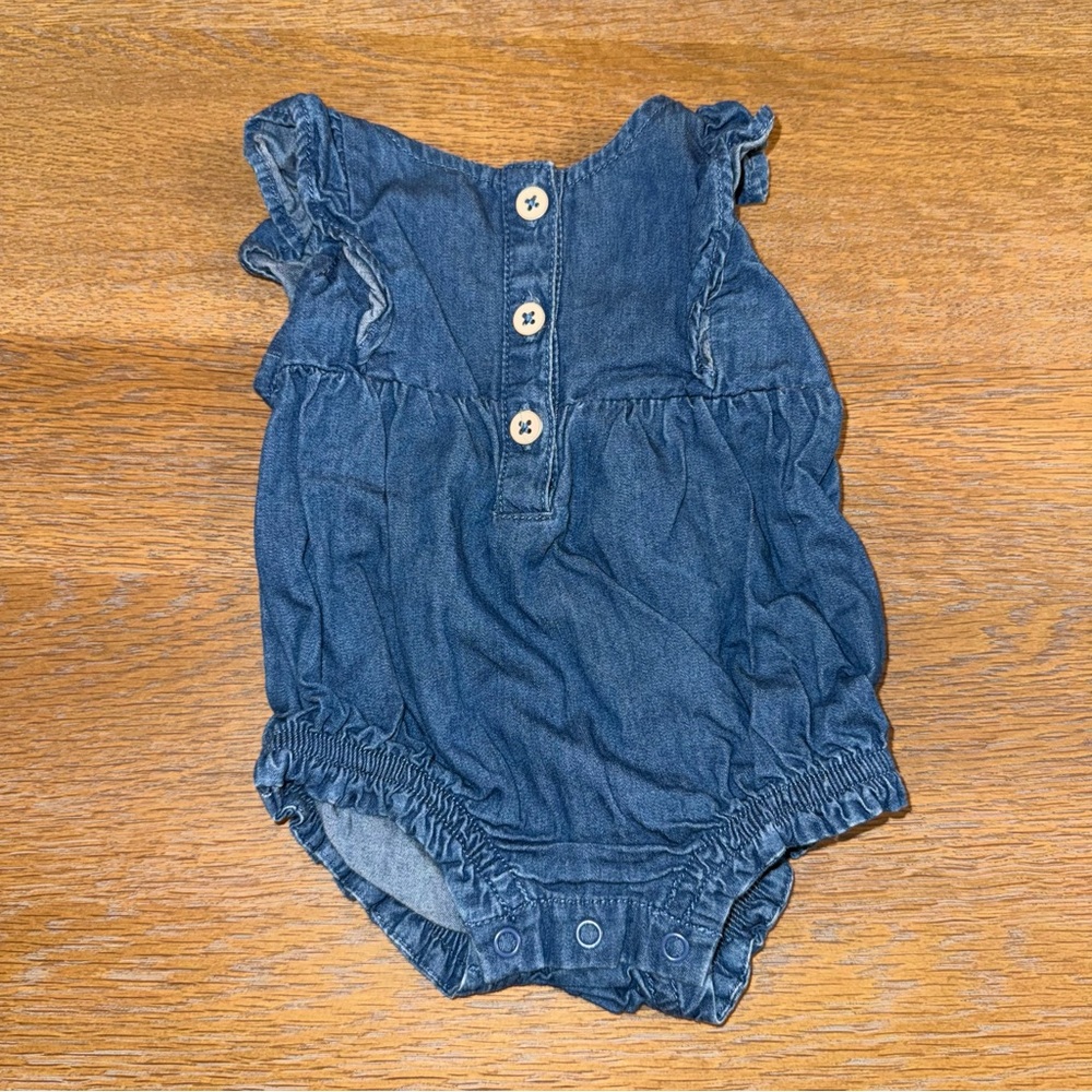 Cat & Jack Denim Romper.